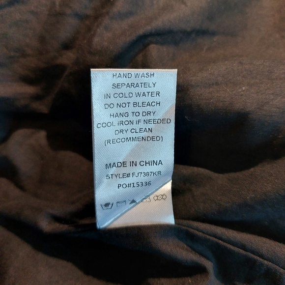 Karlie Ditsy Floral Corduroy Tapestry Quilted Ruffled Jacket Coat M NWT - Picture 12 of 16